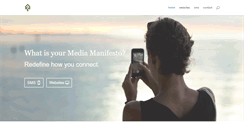 Desktop Screenshot of mediamanifesto.com